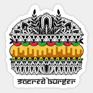 Sacred Burger Sticker